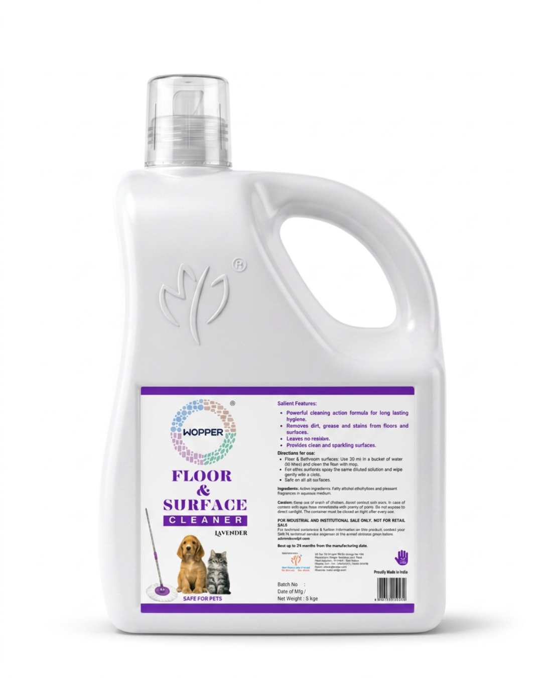 WOPPER FLOOR AND SURFACE CLEANER 5L